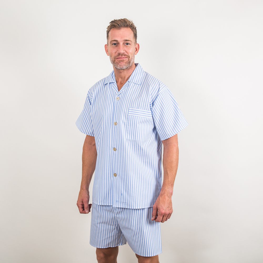 Shortie Cotton Pyjamas Men's Pyjamas